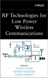 book RF Technologies for Low Power Wireless Communications