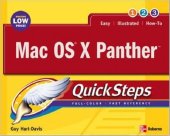 book Mac OS X Panther QuickSteps