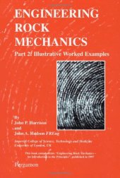 book Engineering rock mechanics: part 2, illustrative worked examples