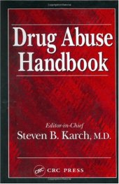 book Drug Abuse Handbook