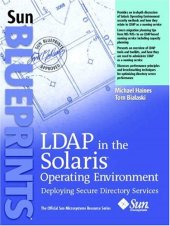 book LDAP in the Solaris Operating Environment: Deploying Secure Directory Services