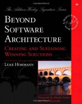 book Beyond Software Architecture: Creating and Sustaining Winning Solutions 