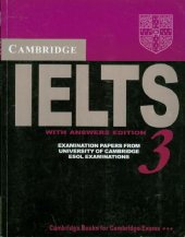 book Cambridge practice test for IELTS 3