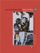 book New Dictionary of the History of Ideas