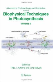 book Biophysical Techniques in Photosynthesis