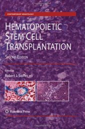 book Hematopoietic Stem Cell Transplantation