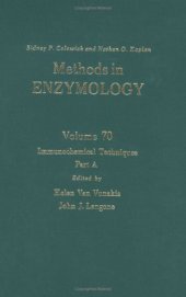 book Immunochemical Techniques: Immunochemical Techniques Part A
