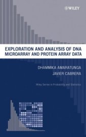 book Exploration and Analysis of DNA Microarray and Protein Array Data