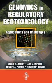 book Genomics in Regulatory Ecotoxicology: Applications and Challenges