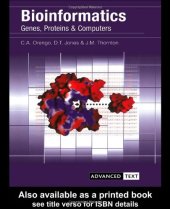 book Bioinformatics: Genes, Proteins and Computers