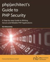 book php|architect's Guide to PHP Security|