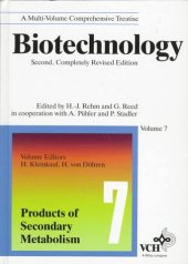 book Biotechnology, Products of Secondary Metabolism