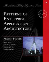 book Patterns of Enterprise Application Architecture