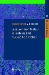 book Less Common Metals in Proteins and Nucleic Acid Probes