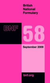 book British National Formulary 58: September 2009