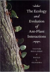 book The Ecology and Evolution of Ant-Plant Interactions