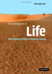 book The Emergence of Life: From Chemical Origins to Synthetic Biology