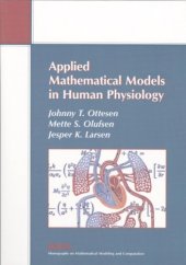 book Applied Mathematical Models in Human Physiology