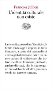 book L'identità culturale non esiste