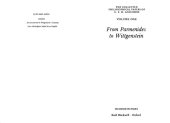 book From Parmenides to Wittgenstein