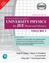 book Sears and Zemansky's University Physics for JEE Mains and Advance Vol I