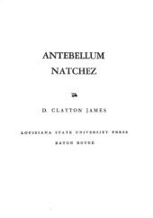 book Antebellum Natchez