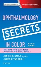 book Ophthalmology Secrets in Color