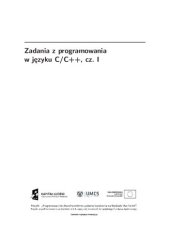 book Zadania z programowania w języku C/C++