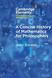 book A Concise History of Mathematics for Philosophers