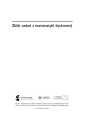 book Zbiór zadań z matematyki dyskretnej