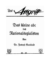 book Der Angriff - Das kleine ABC des Nationalsozialisten