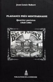 book Plaisance près Montparnasse, Quartier parisien, 1840-1985