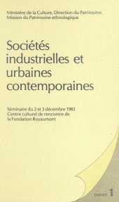 book Sociétés industrielles et urbaines contemporaines