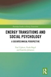 book Energy Transitions and Social Psychology: A Sociotechnical Perspective