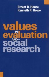 book Values in evaluation and social research