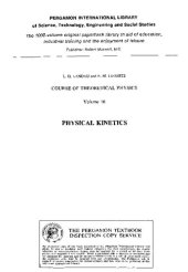 book Course of Theoretical Physics vol 10 :  Physical Kinetics