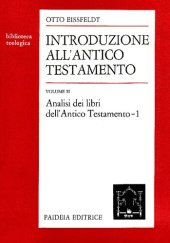 book Introduzione all'Antico Testamento. Analisi del libri dell'Antico Testamento - 1