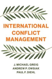 book International Conflict Management