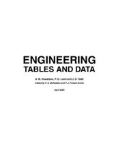 book Engineering Tables and Data