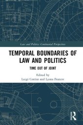 book Temporal Boundaries of Law and Politics: Time Out of Joint