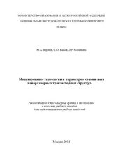 book Моделирование технологии и параметров кремниевых наноразмерных транзисторных структур.