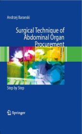 book Surgical Technique of the Abdominal Organ Procurement