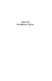 book Aspects of Schenkerian Theory