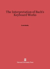 book The Interpretation of Bach's Keyboard Works