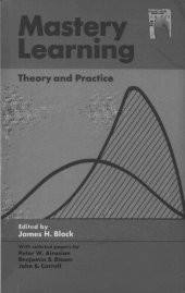 book Mastery Learning: Theory and Practice