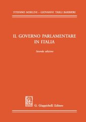 book Il governo parlamentare in Italia