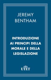 book Introduzione ai principi della morale e della legislazione