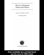 book History of European Drama and Theatre