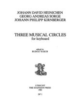 book Three musical circles: for keyboard