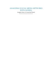 book Analyzing Social Media Networks with NodeXL